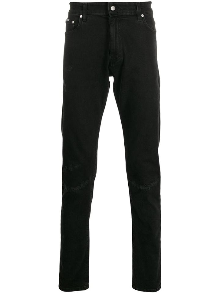 Represent Low Rise Slim Fit Jeans - Black
