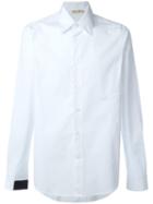 Marni Patch Pocket Shirt, Men's, Size: 46, White, Cotton