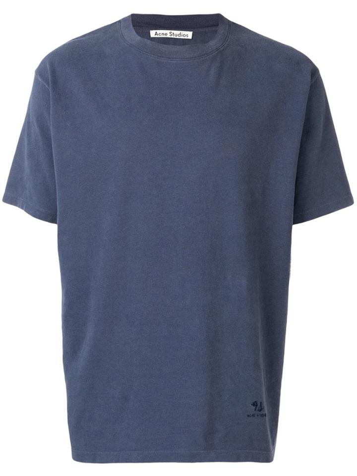 Acne Studios Branded T-shirt - Blue