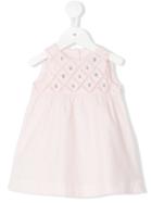 Tartine Et Chocolat - Embroidered Dress - Kids - Cotton - 12 Mth, Pink/purple