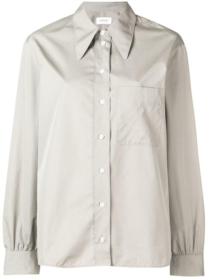 Lemaire '70s Collar Shirt - Neutrals