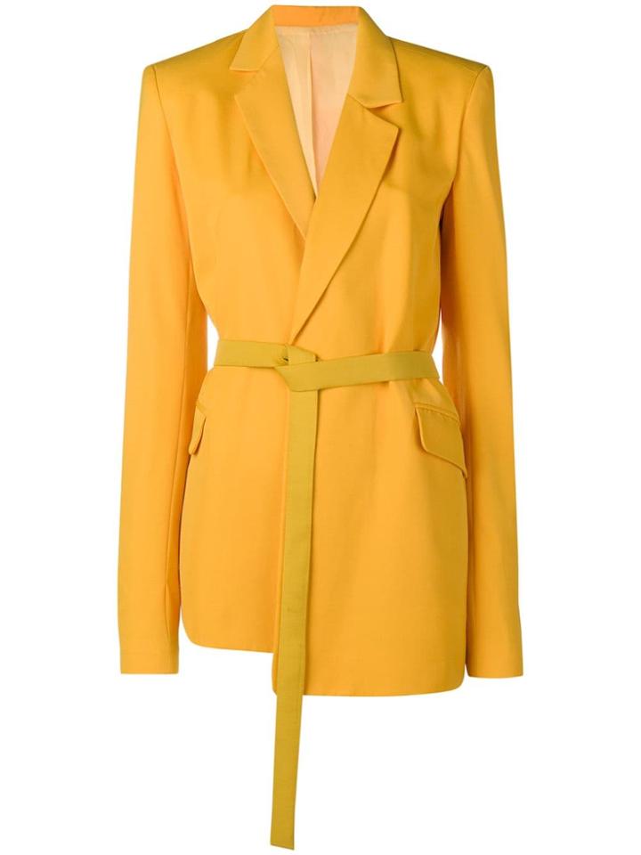 House Of Holland Tailored Blazer - Yellow & Orange