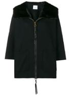 Agnona Loose Fitted Jacket - Black