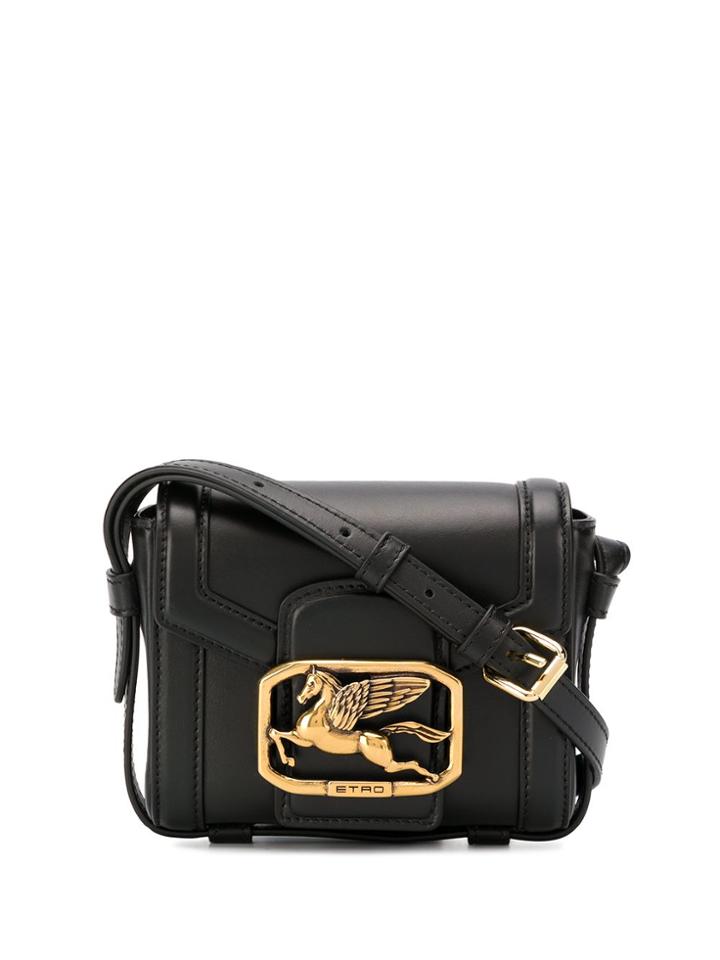 Etro Mini Pegaso Crossbody Bag - Black
