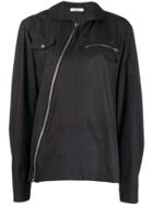 Zilver Button-down Shirt In Bci Cotton - Black