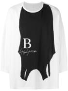Yohji Yamamoto - Tank Print Long Sleeved Top - Unisex - Cotton - 2, White, Cotton