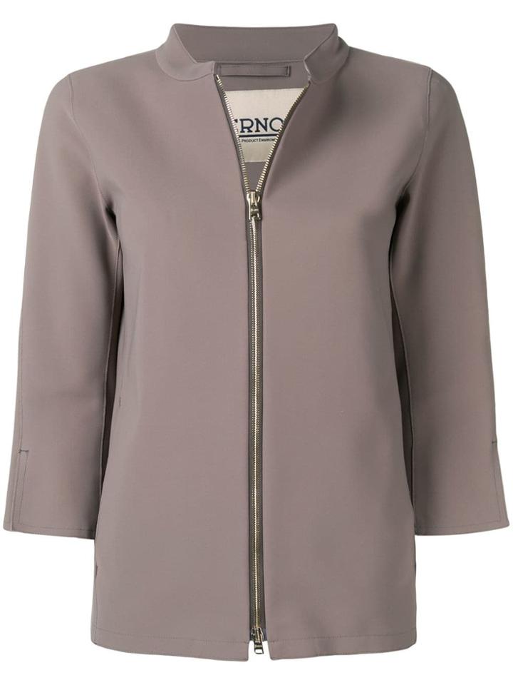 Herno Zip-up Jacket - Grey