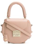 Salar Studded Mini Tote - Nude & Neutrals