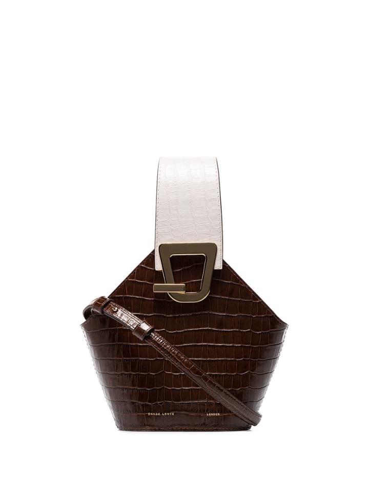 Danse Lente Johnny Mini Shoulder Bag - Brown
