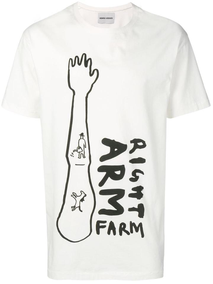 Henrik Vibskov Right Arm T-shirt - White