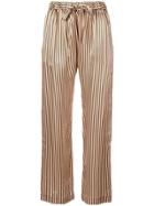 Mira Mikati Stripe Print Trousers - Orange