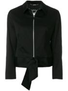 Versace Pre-owned Zipped Slim Jacket - Black