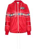 Gucci Magnetismo Stripe Net Jacket - Red