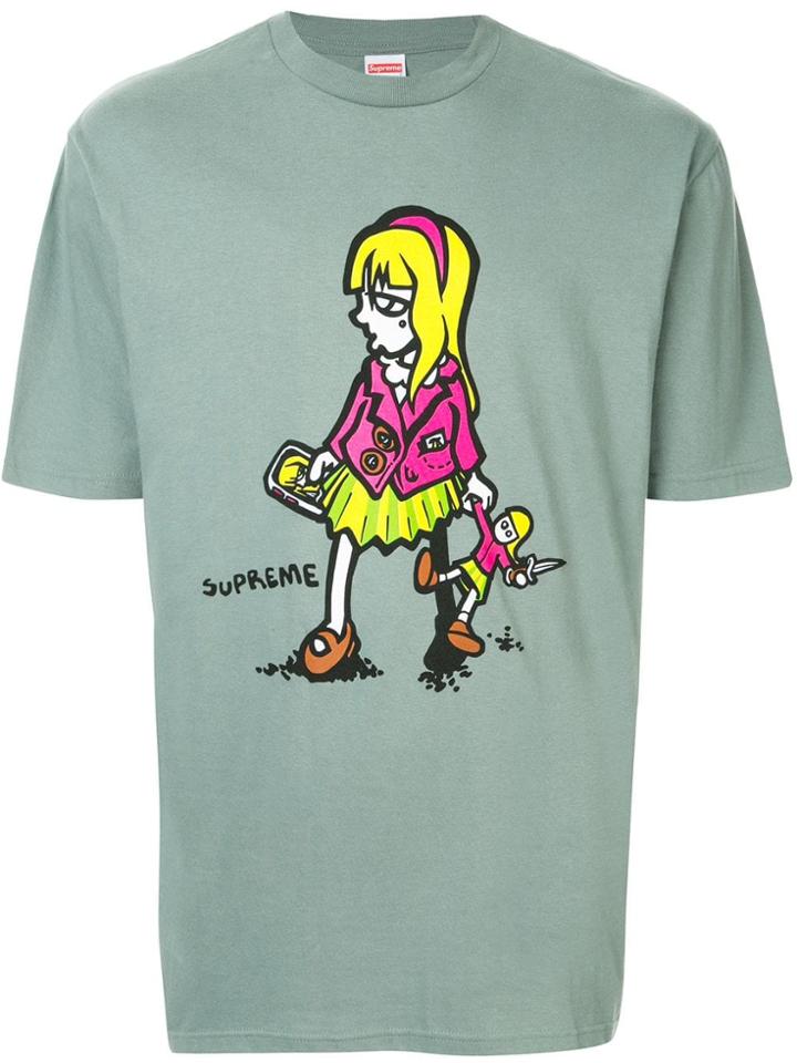 Supreme Graphic T-shirt - Green
