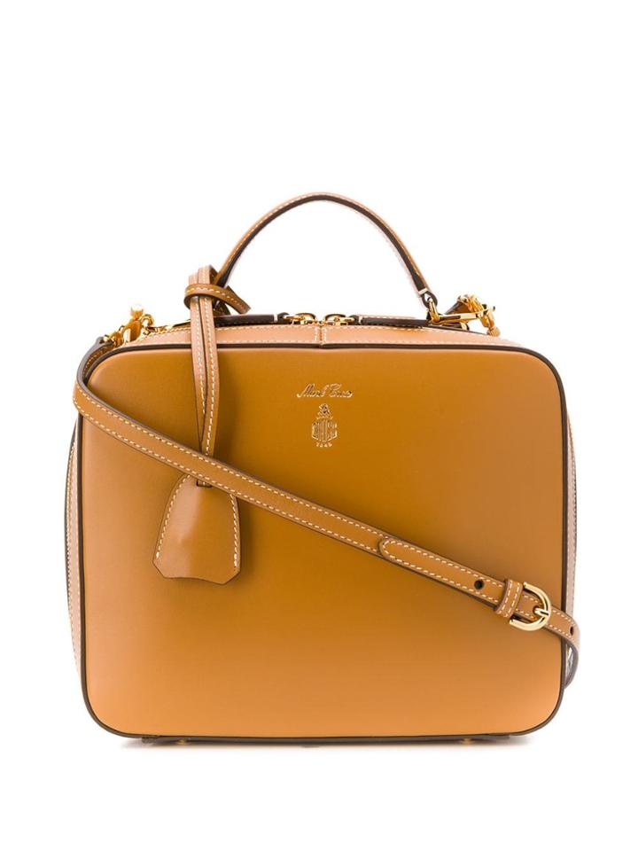 Mark Cross Laura Top Handle Bag - Brown