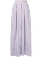 Rochas Long Striped Skirt - Multicolour