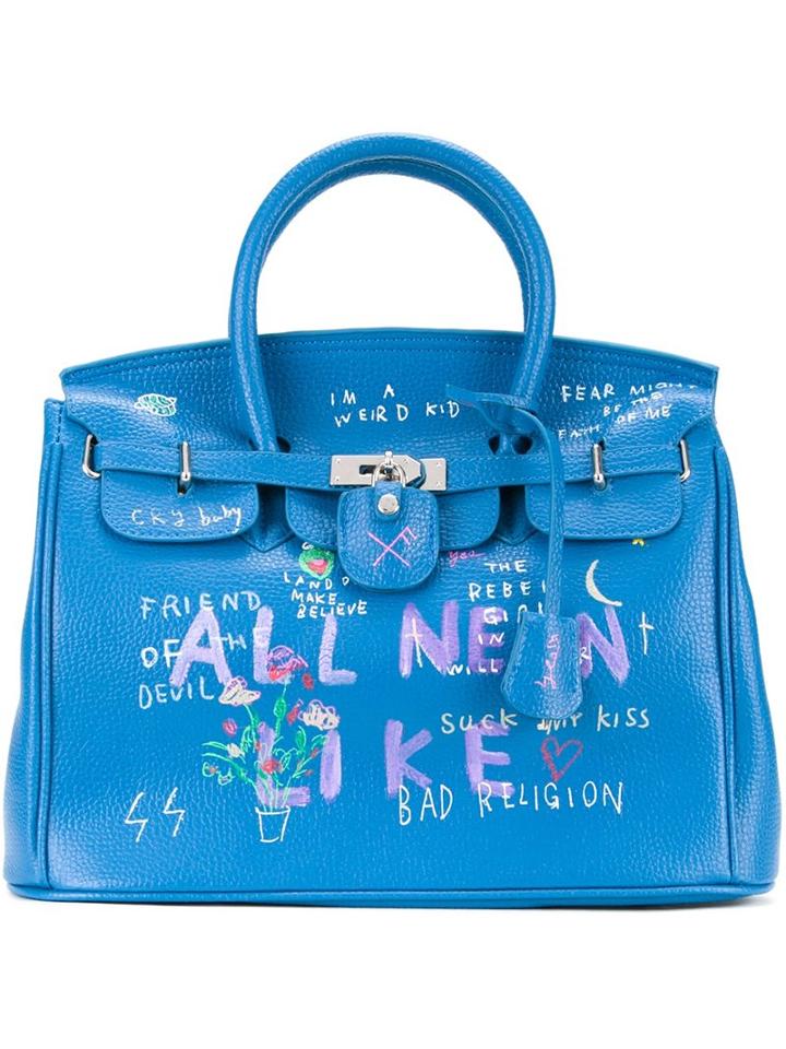 Guernika All Neon Like Printed Tote