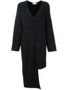 Stella Mccartney Cut-out Asymmetric Dress, Women's, Size: 36, Black, Viscose/wool