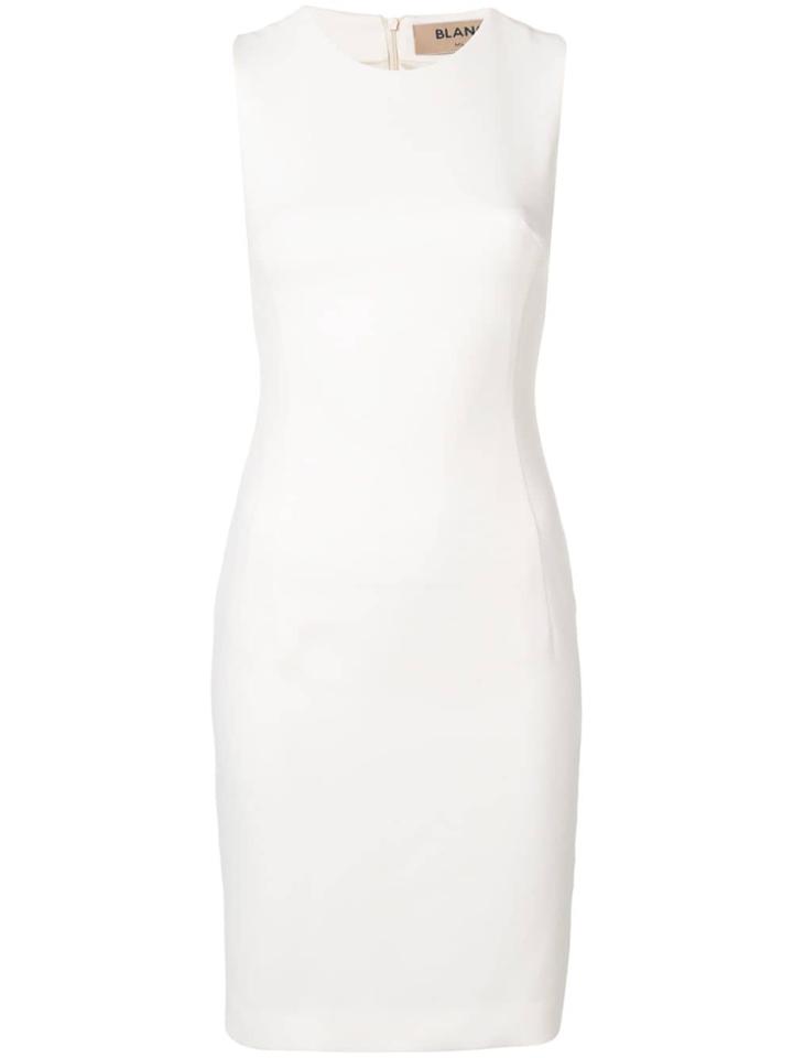 Blanca Fitted Dress - White