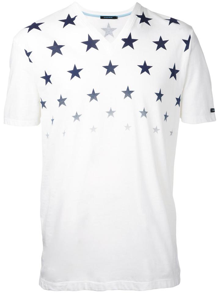 Guild Prime Stars Print T-shirt, Men's, Size: 2, White, Cotton