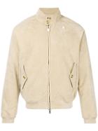 K-way Zipped Bomber Jacket - Neutrals