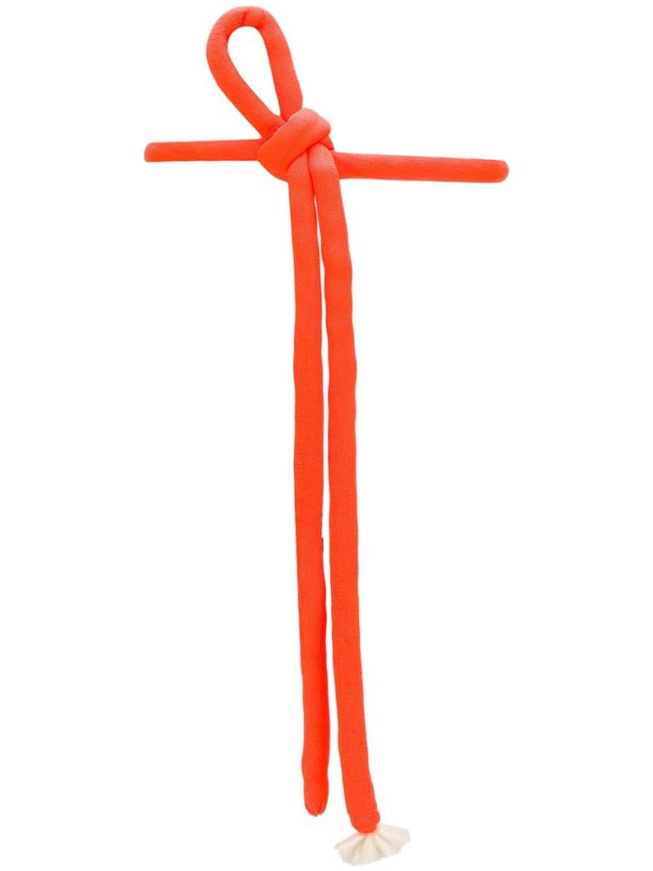 Maison Flaneur Knotted Belt - Orange