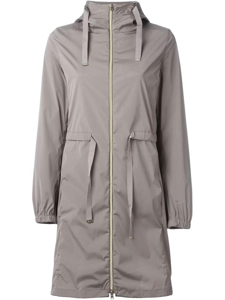 Herno Zipped And Belted Jacket