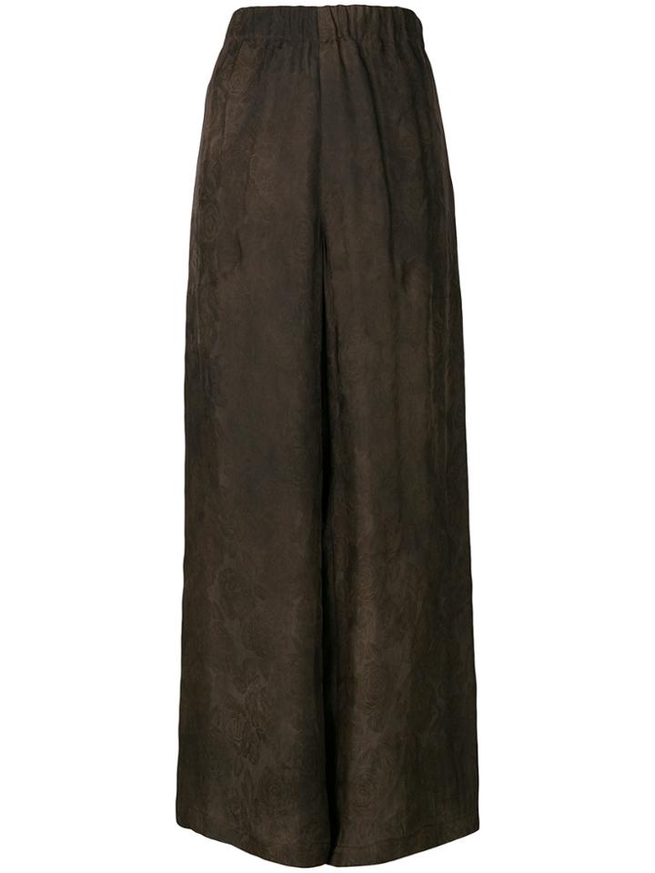 Uma Wang Loose Palazzo Pants - Brown