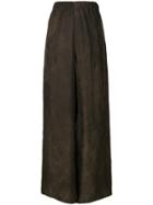 Uma Wang Loose Palazzo Pants - Brown
