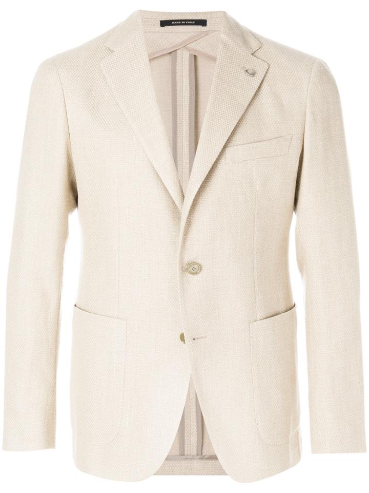 Tagliatore Casual Tailored Jacket - Nude & Neutrals