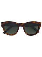 Saint Laurent Classic 51 Sunglasses, Men's, Green, Acetate