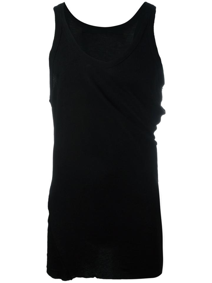 Doublet Tie Dye Hooded Tank - Black