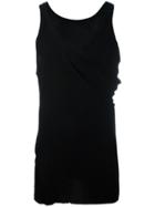 Doublet Tie Dye Hooded Tank - Black
