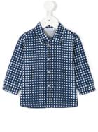 Babe And Tess - Checked Shirt - Kids - Cotton - 24 Mth, Blue