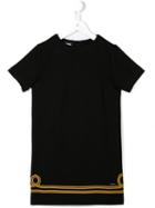 Dsquared2 Kids - Swirl Embellished Dress - Kids - Cotton/nylon/spandex/elastane/viscose - 8 Yrs, Black