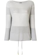 Lorena Antoniazzi Fine-knit Sweater - Grey