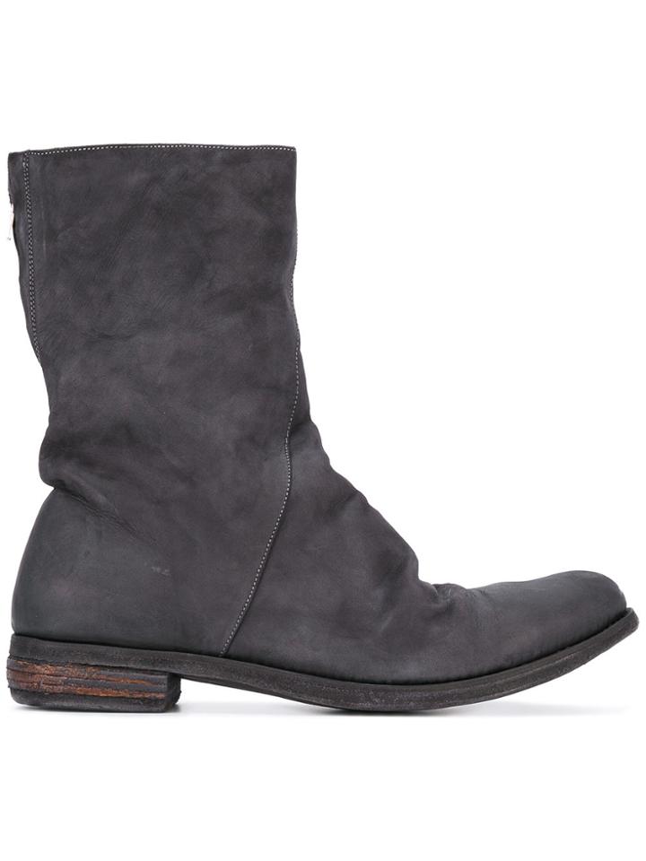 A Diciannoveventitre Zipped Boots - Black
