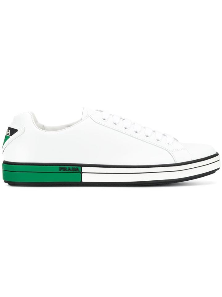 Prada Classic Low-top Sneakers - White