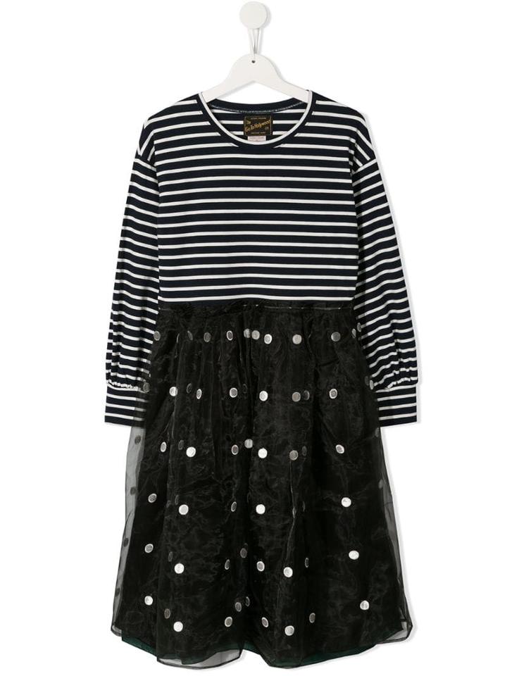 Go To Hollywood Tulle Skirt Dress - Blue