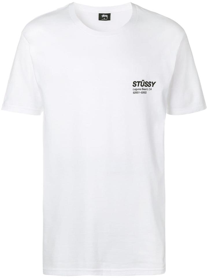 Stussy Embroidered T-shirt - White