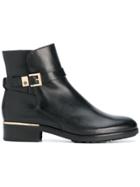Hogl Buckled Ankle Boots - Black