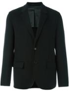 Joseph Two Button Blazer, Men's, Size: 54, Black, Polyester/viscose/cashmere/wool