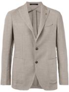 Tagliatore - Two-button Jacket - Men - Linen/flax/cupro/wool - 50, Nude/neutrals, Linen/flax/cupro/wool