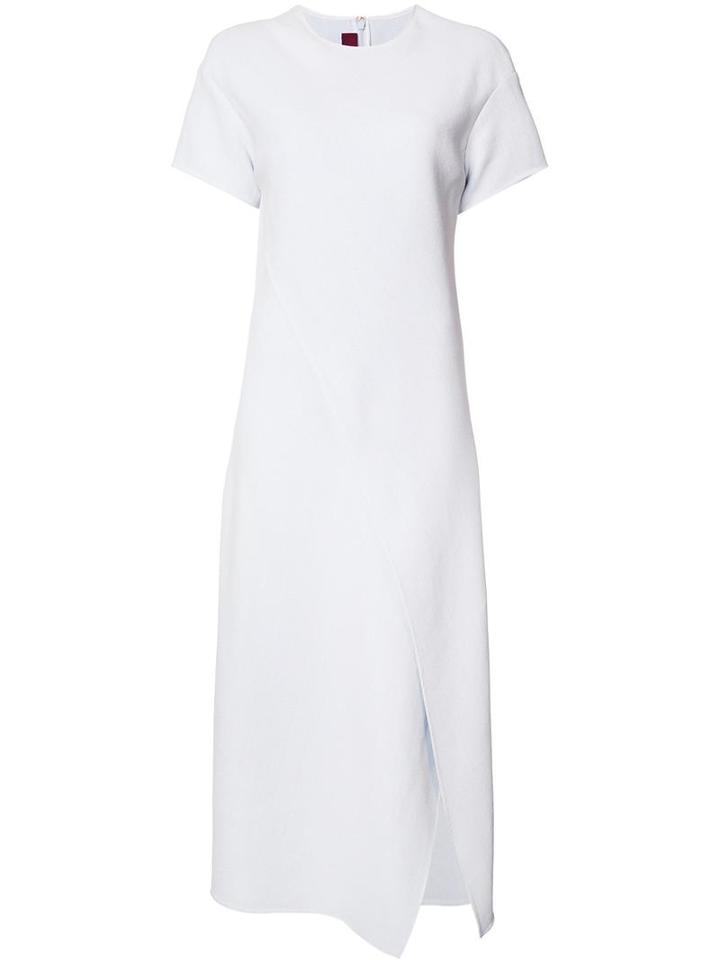 Sies Marjan Draped Maxi Dress, Women's, Size: 8, Blue, Viscose/cotton/polyamide