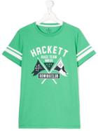 Hackett Kids Logo Print T-shirt - Green