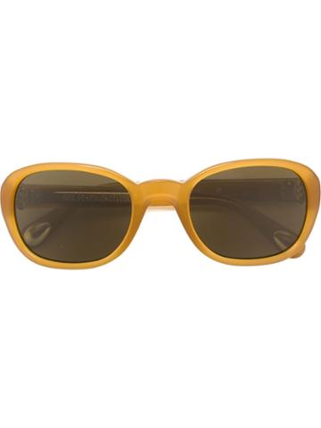 Linda Farrow Gallery Oval-frame Sunglasses