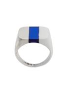 Maison Margiela Tri-stripe Ring - Silver