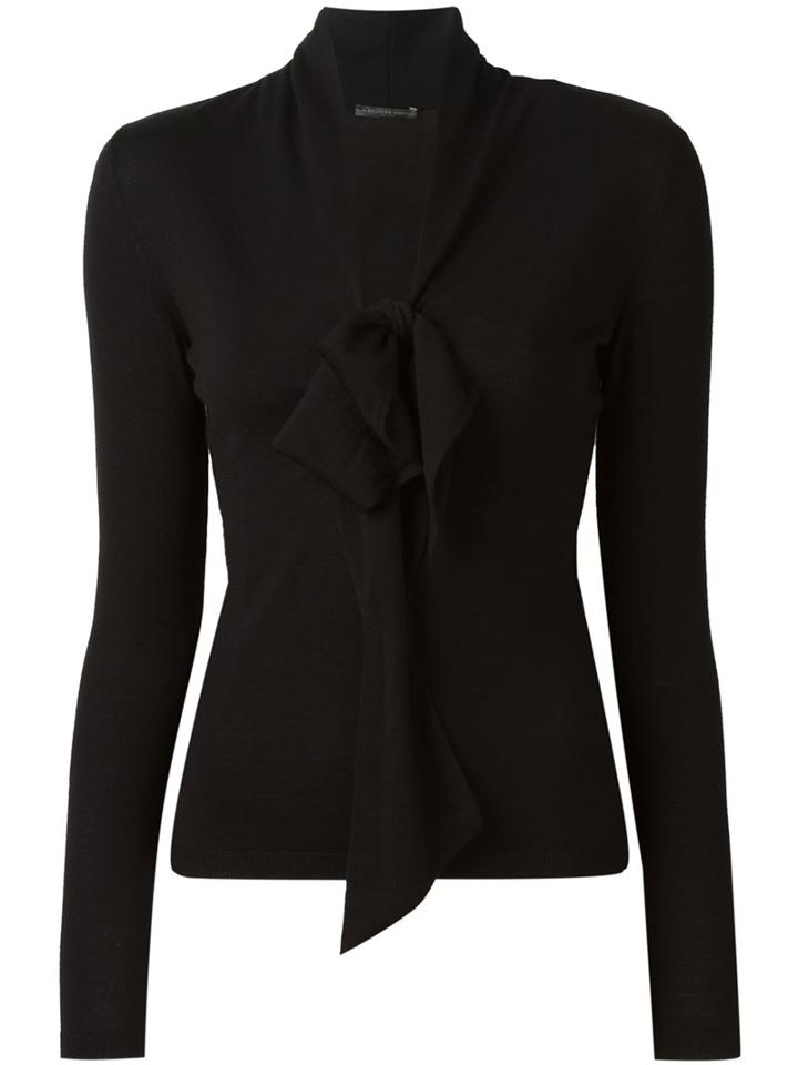 Alexander Mcqueen Pussybow Sweater