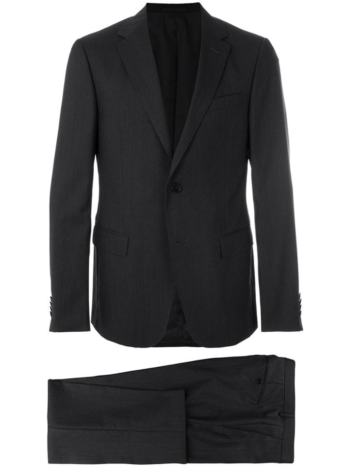 Z Zegna Single Breasted Blazer - Grey
