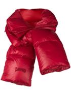 Juun.j Padded Scarf - Red